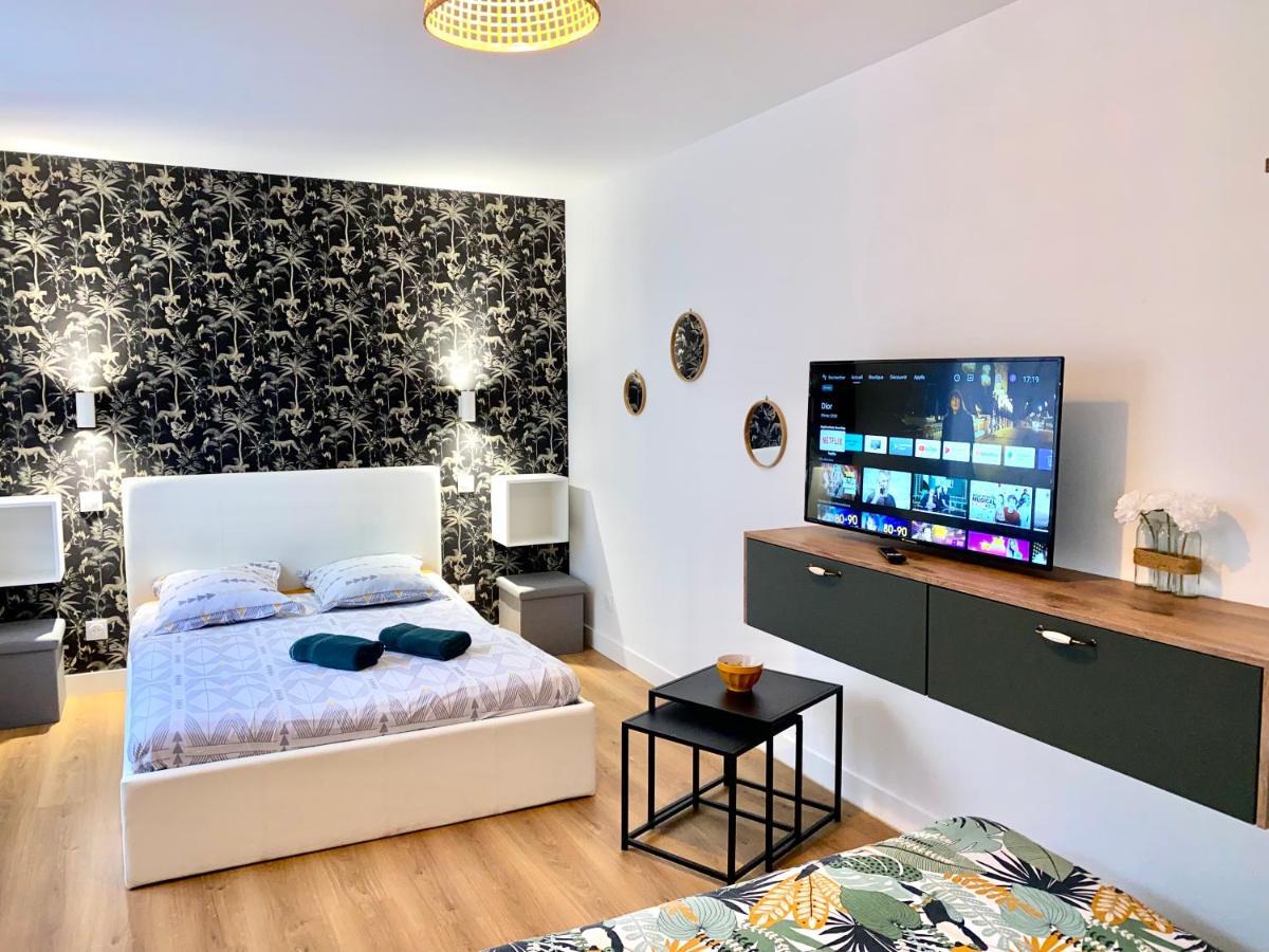 Superbe Appt Avec Cour Et Parking Gratuit A 5Min De La Cite Medievale Каркассон Экстерьер фото